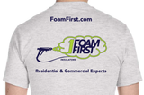 Foam First T-Shirt (Ash Gray)